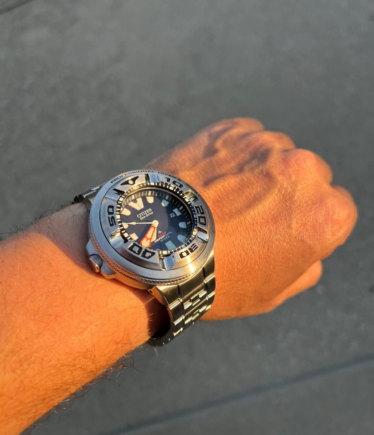 Citizen “Eco-Zilla” – BJ8050-59E , 300M Professional Diver – OnBracelet – Rare