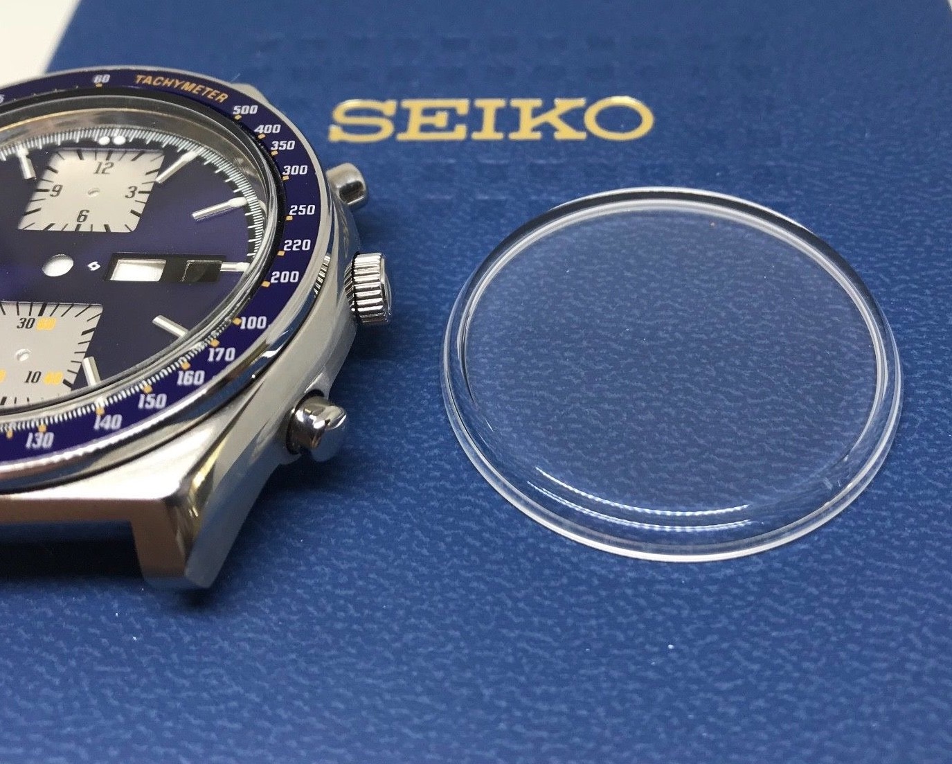 NEW MINERAL GLASS CRYSTAL LENS VINTAGE SEIKO 6138 6138-0030 6138-0031 Kakume