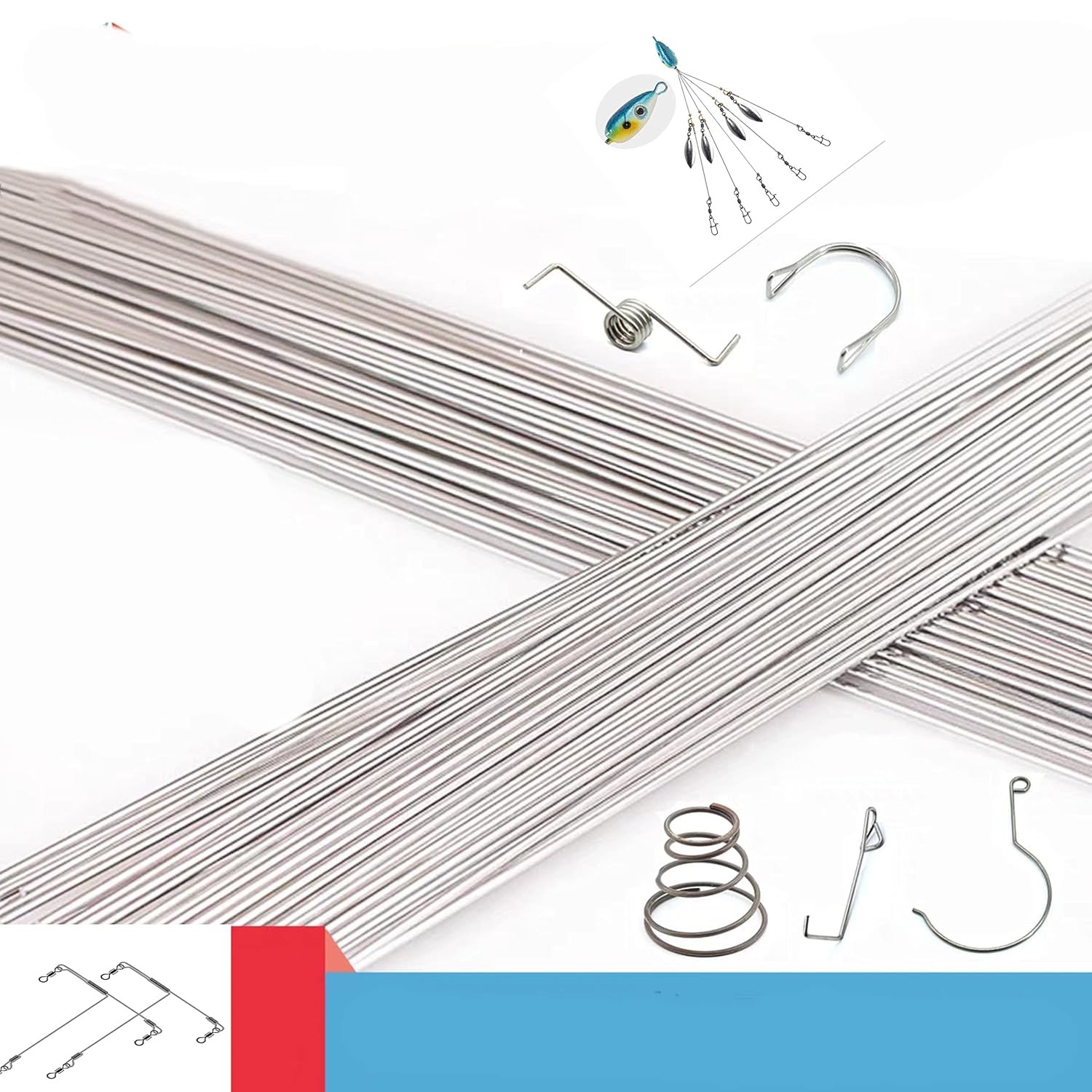 Stainless Steel Spring Wire – Straight Hard Wire 0.8, 1.0, 1.2, 1.6Mm – 400Mm/25