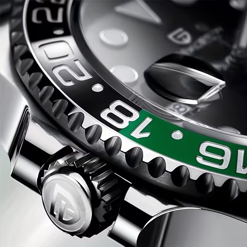 Pagani Design GMT Automatic Men’s Watch 40mm Sapphire Crystal NH34 100M Steel
