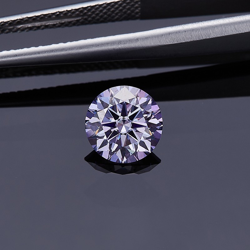 Wholesale Light Purple Multiple Shapes 0.5-3ct Moissanite Loose for Jewelry