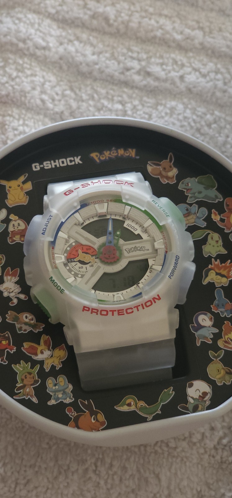 IN HAND Casio G-SHOCK x Pokémon 30th Anniversary GA110PKM-7A NEW Complete
