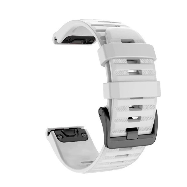 For Garmin Fenix 3 5X 6 Pro 6X 7 7X Sapphire Quickfit Silicone Watch Band Strap