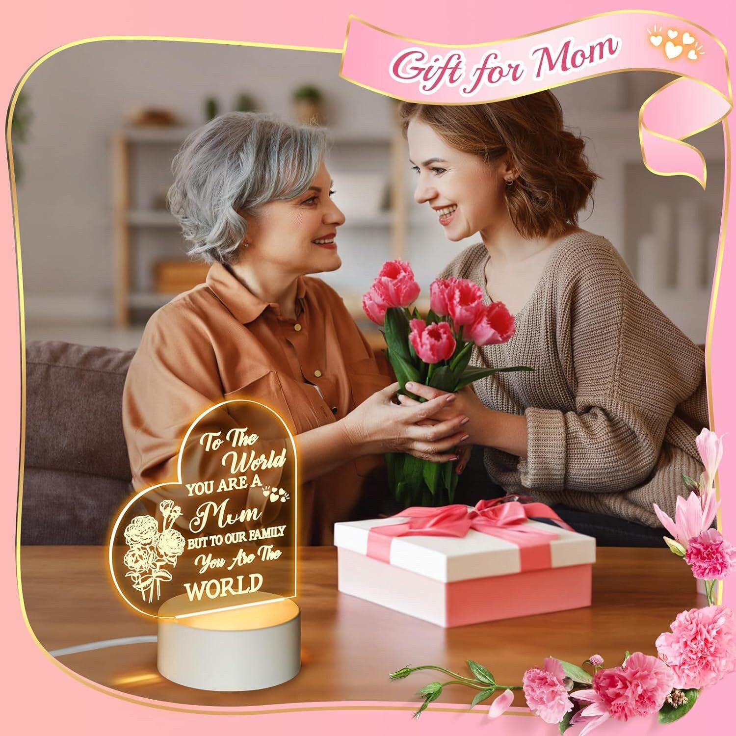 Gifts for Mom Birthday Gifts from Daughter Son Husband, Mother’s Day Gift Women