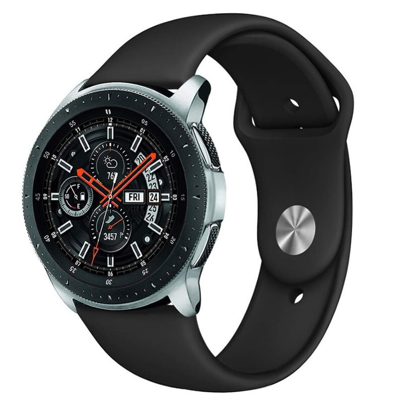 18mm 20mm 22mm Quick Fit Soft Silicone Sport Watch Band Strap For Samsung Garmin
