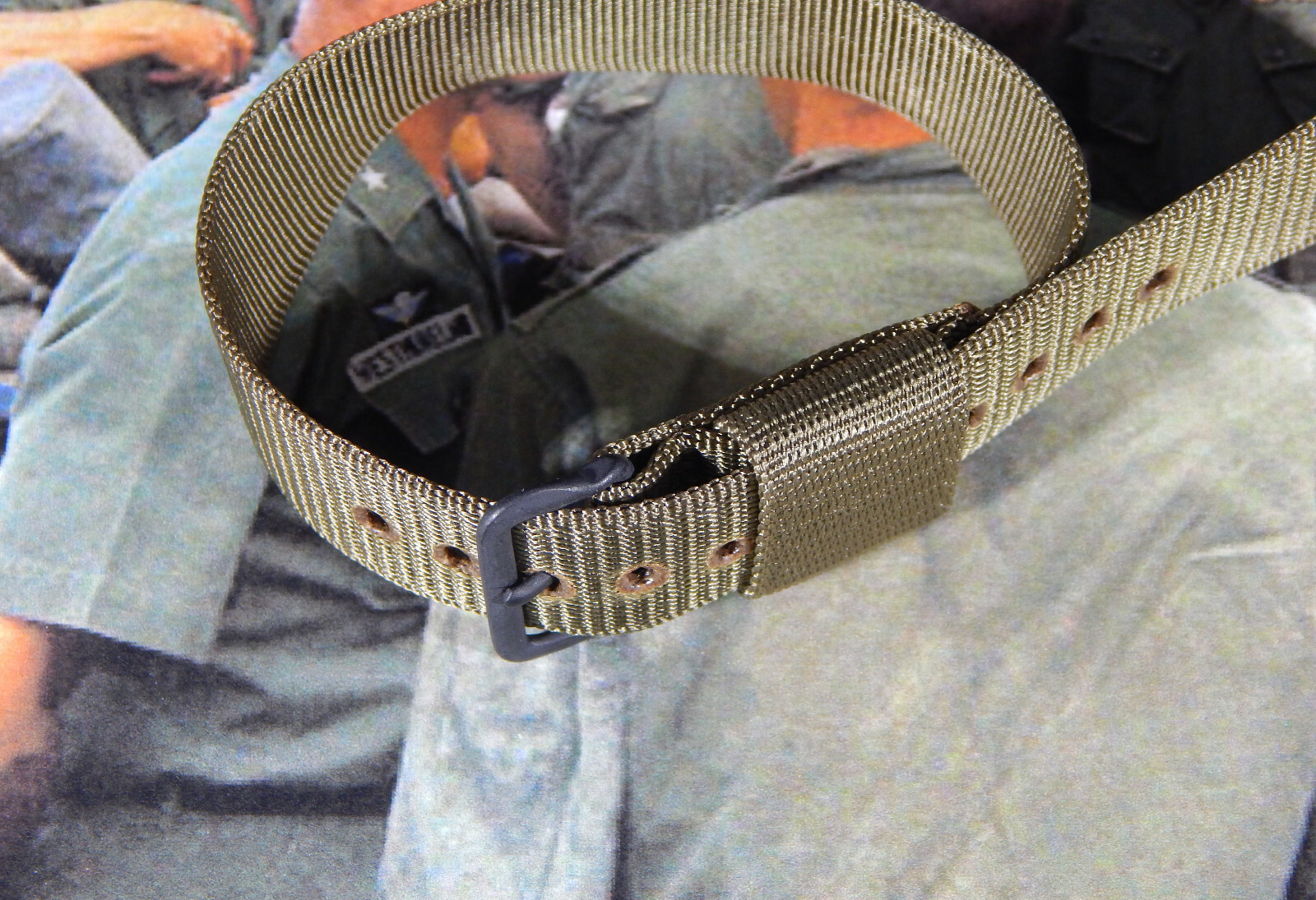 VIETNAM ISSUE MILITARY WATCH BAND ‘New Old Stock’ 1960’s marked STAINLESS STEEL