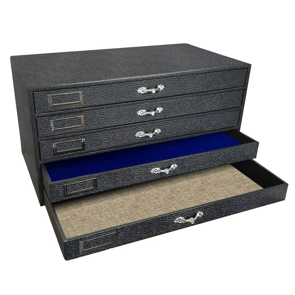 Jewelry Tray Storage Organizer 3, 4, 5, & 10 Tray Compartment Storage Organizers