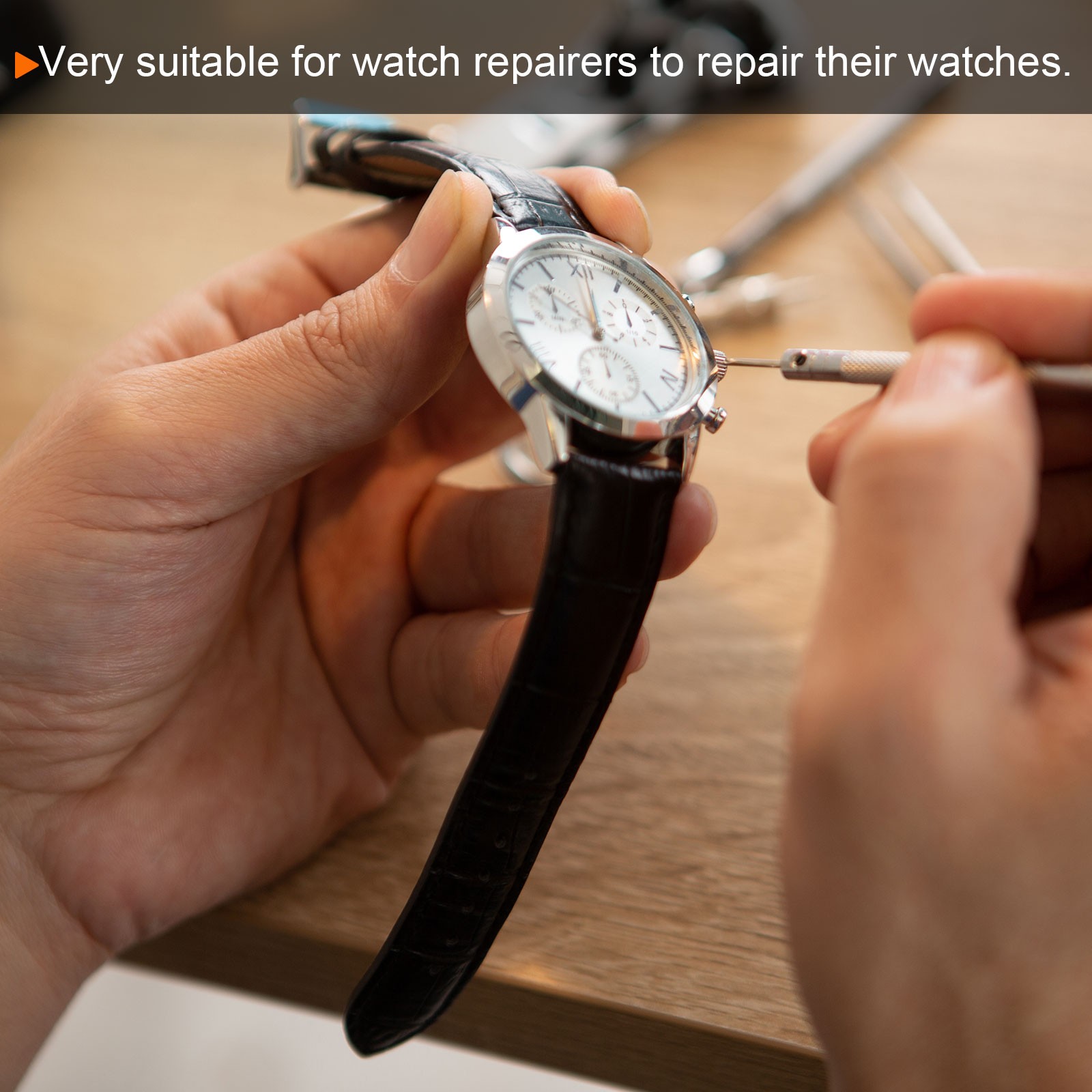 Watch Crystal Glass Lens 31.5mm Dia 1.5mm Thick Flat Round Sapphire Replacement