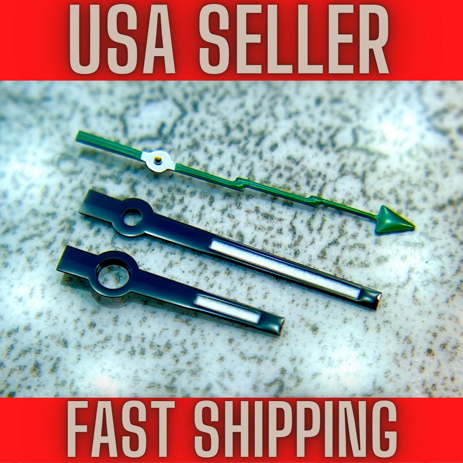 Hands set for Mod Fits Seiko NH35,NH36,7s26,7s36 SKX007. US Seller, US SHIP