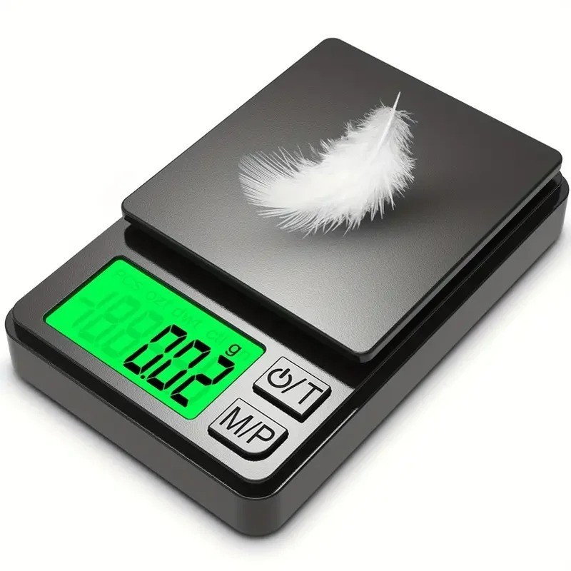 500g x 0.1g Digital Pocket Scale Mini Jewelry Food Gram LCD Balance USA