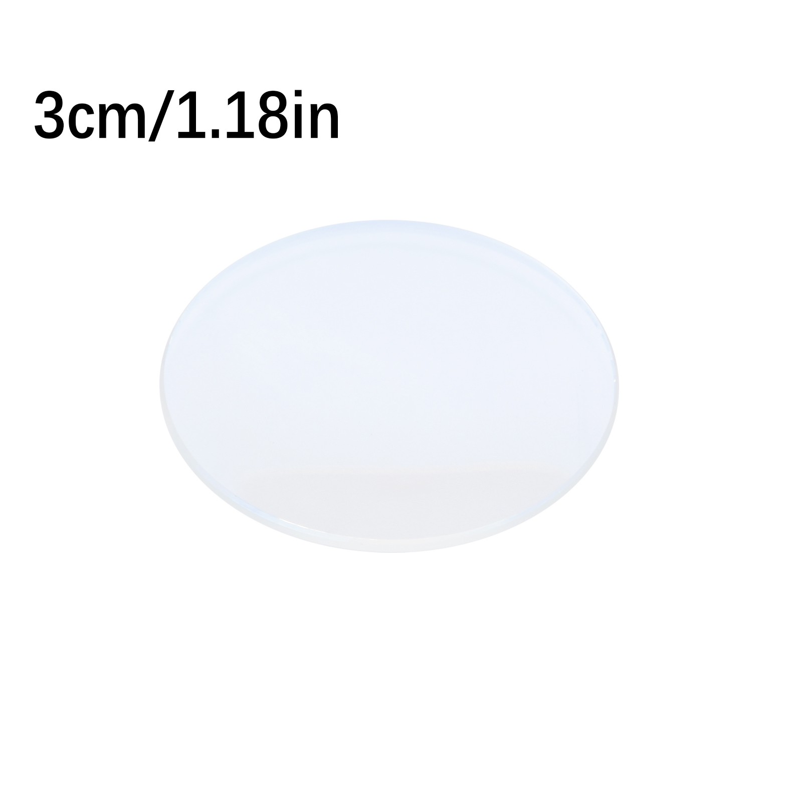 30mm Blue AR Coated Double Dome Mineral Watch Glass Crystal 1.2mm Thick
