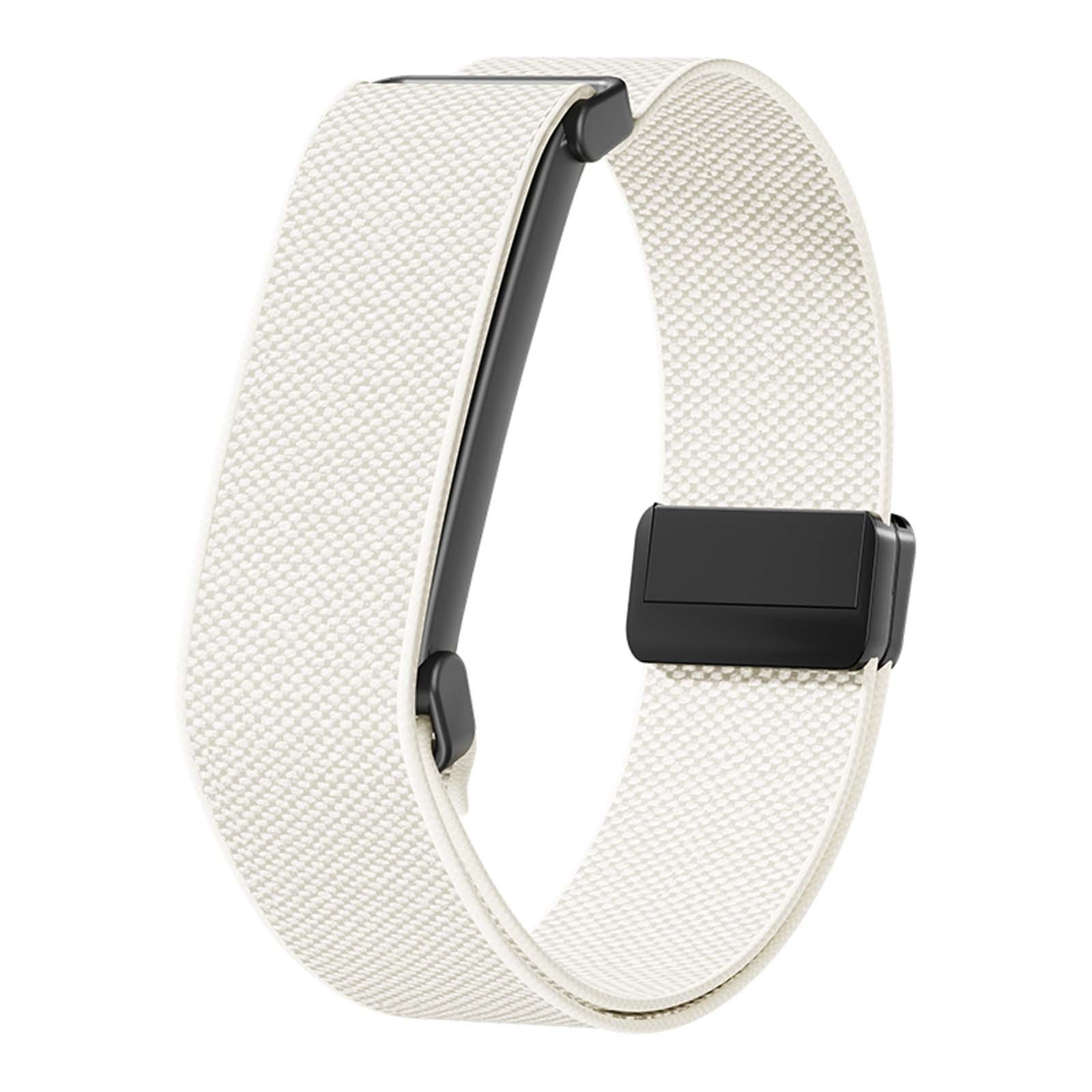 Nylon Elastic Adjustable Loop Strap For Google Fitbit Air W/ Magnetic Buckle