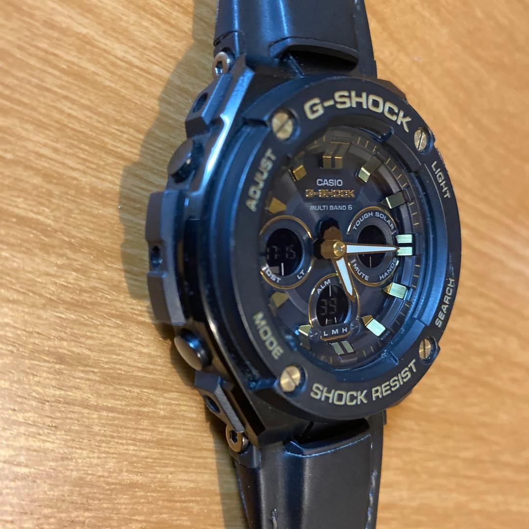 Good Condition CASIO G-Shock GST W300GL G STEEL No.gs2895