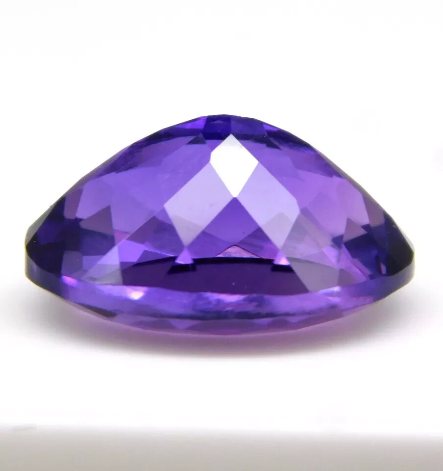 STUNNING Purple Amethyst Oval Shape 7.10 Ct EGL Certified Natural Loose Gemstone