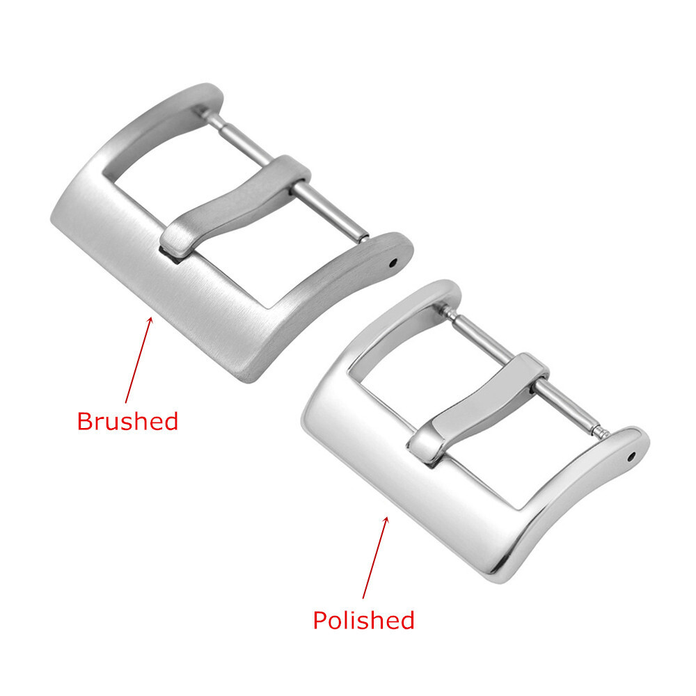 304L Stainless Steel Tang Buckle For Watch Strap Band 16mm 18mm 20mm 22mm