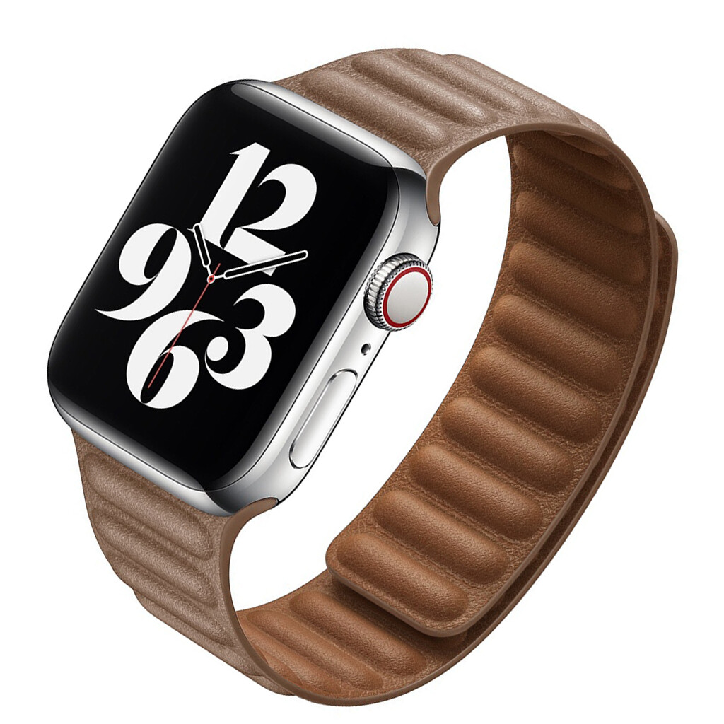 HOT For Apple Watch Leather Link Magnetic Unisex Band 45/49mm Ultra Series 8 7 6