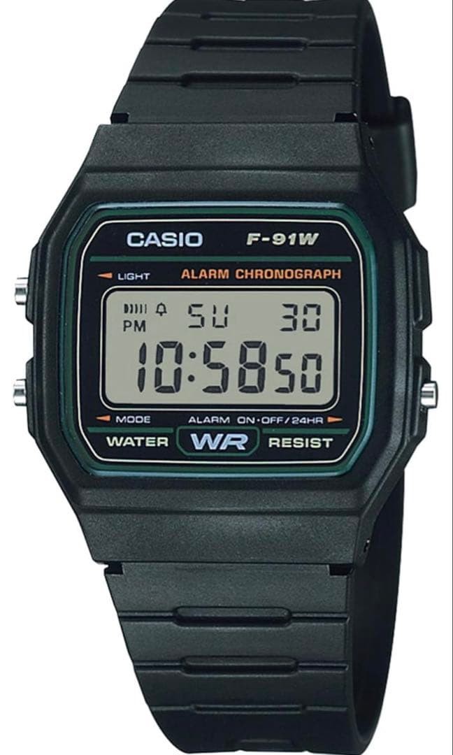 [Authentic] F-91W-3JH Casio Collection