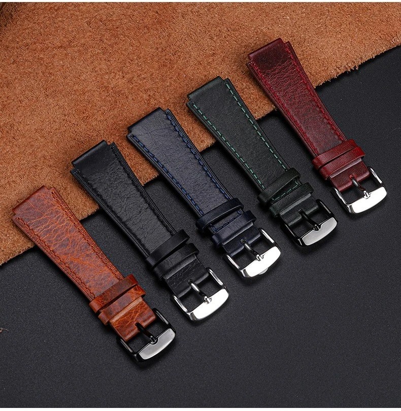 For Casio AE1200 AE1300 W-216H/W-218/WS-1400 W-737H Retro Leather Watch Strap 18