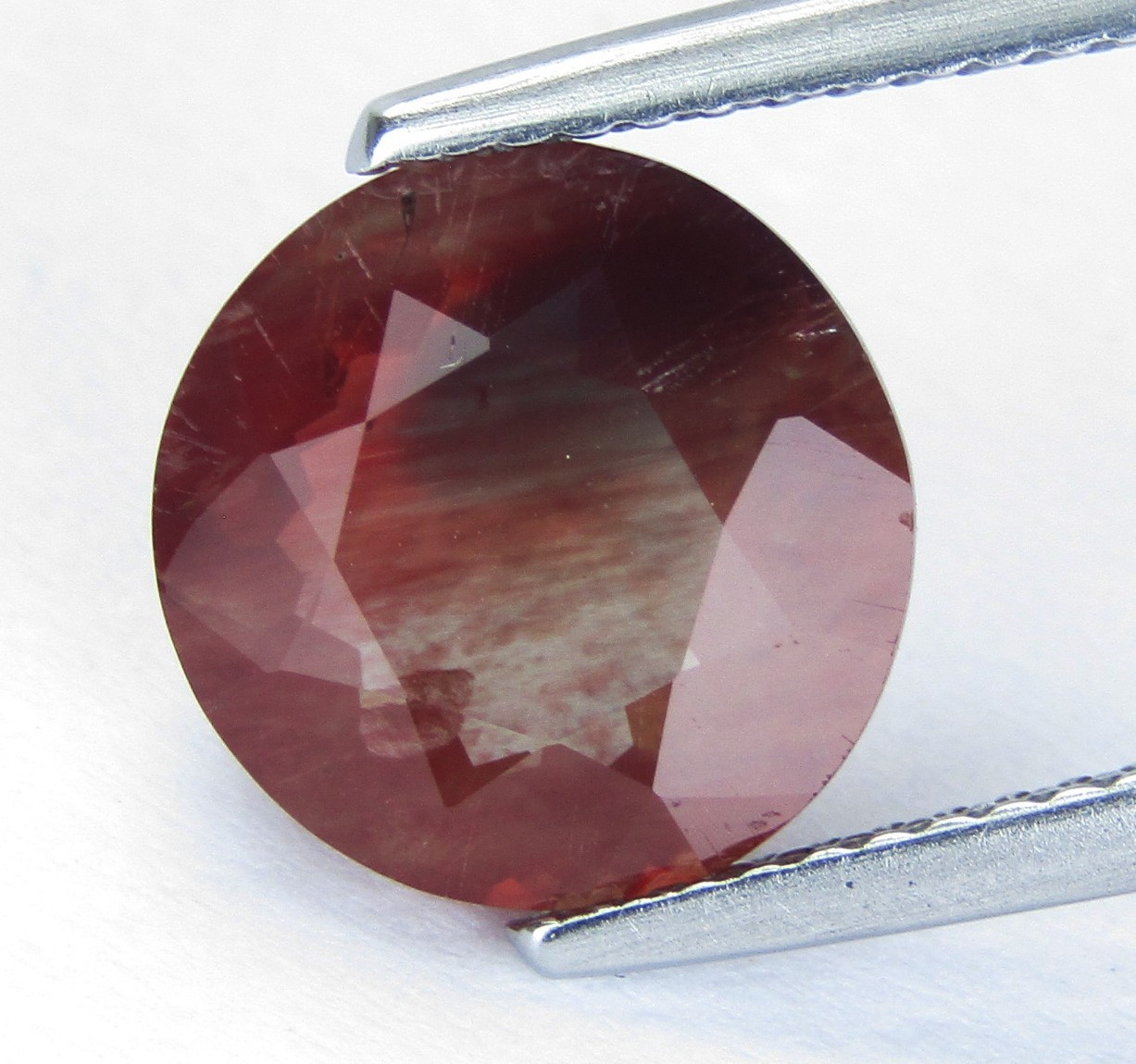 3.07Cts Pretty Natural Andesine 10.2mm Round Cut Loose Gemstone From Congo –VDO