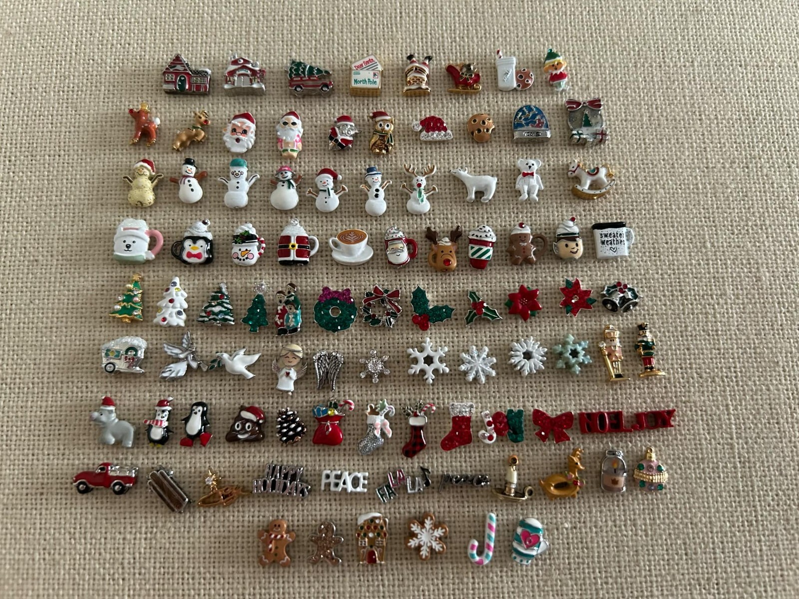 Origami Owl “Your Choice” of Christmas Charms “New” C 2