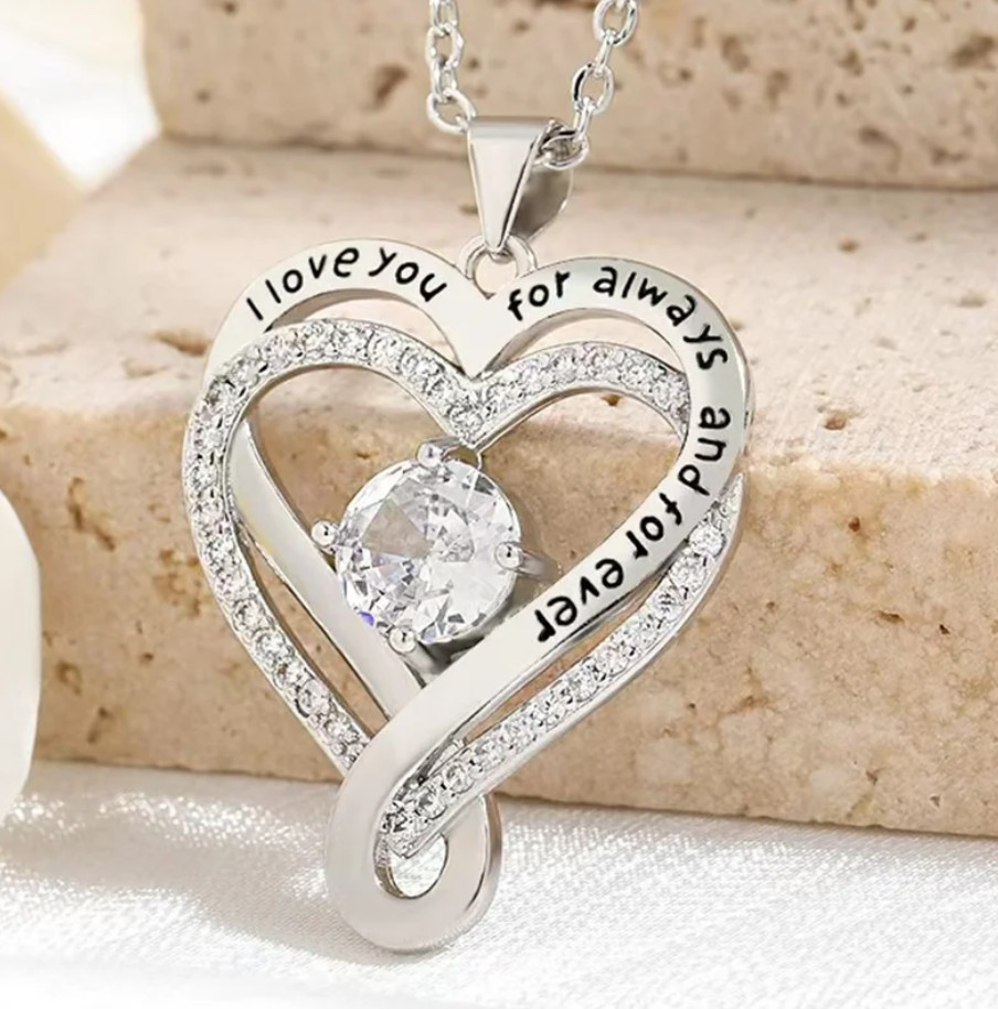 To My Wife – I Love You Forever Necklace