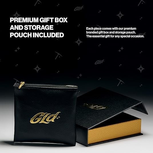 Rope Chain – Gold-Plated Rope Chain with Exclusive Storage Travel Pouch – Sna…