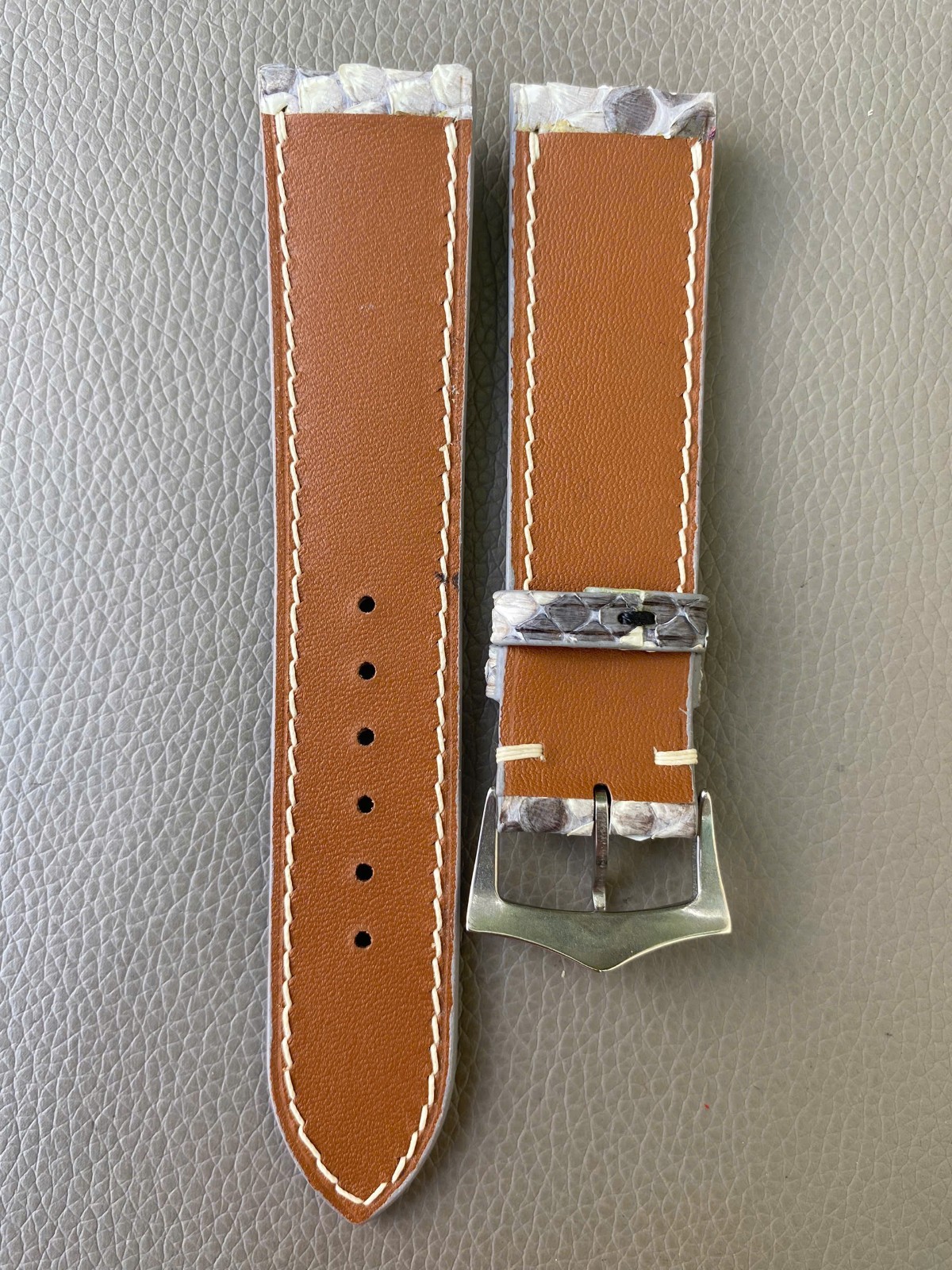 Genuine Snake Skin Watch Strap Band size14 15 16 17 18 19 20 21 22 23 24 25 26mm