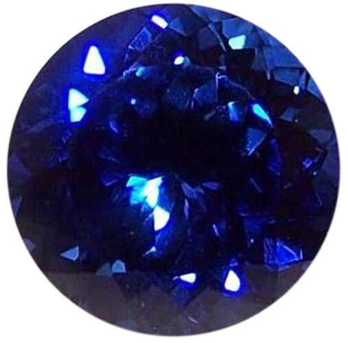 Natural Fine Blue Sapphire – Round Diamond Cut – Sri Lanka – AAA Grade