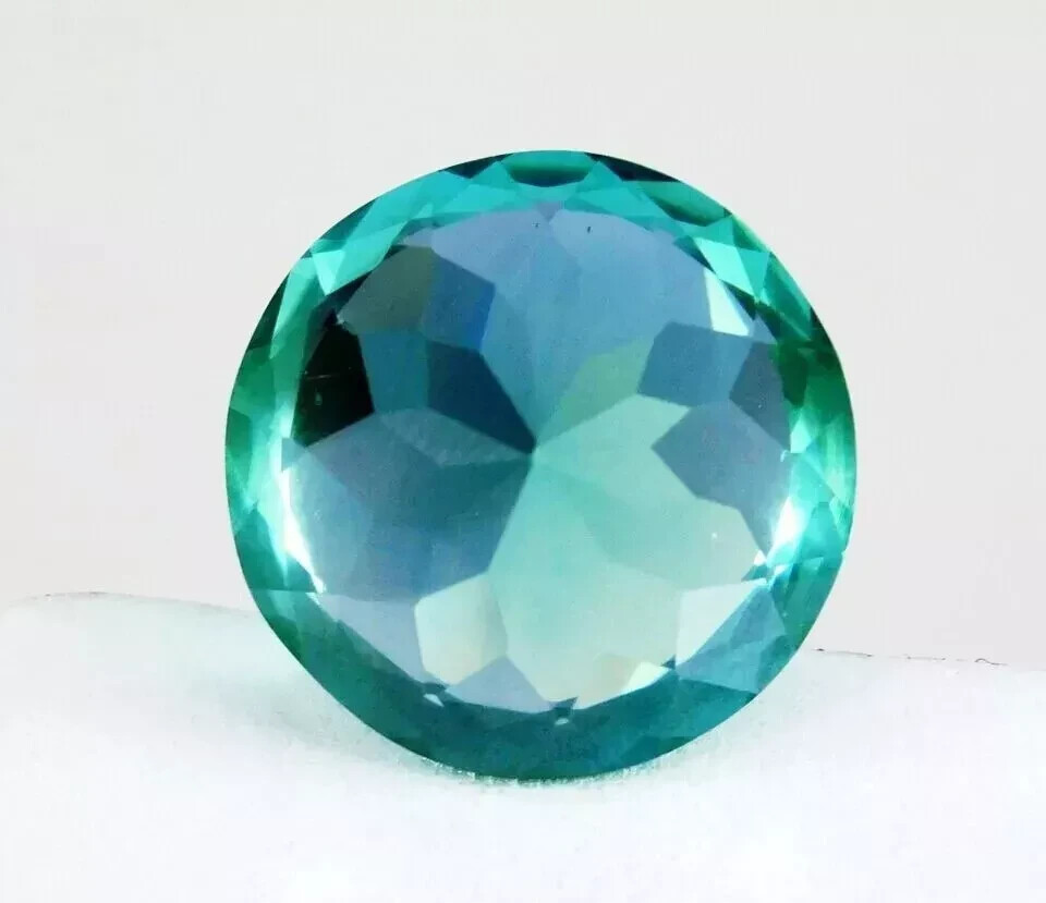 5 Ct+ Natural Montana Blue Green Sapphire Round Cut Loose Gemstone Certified