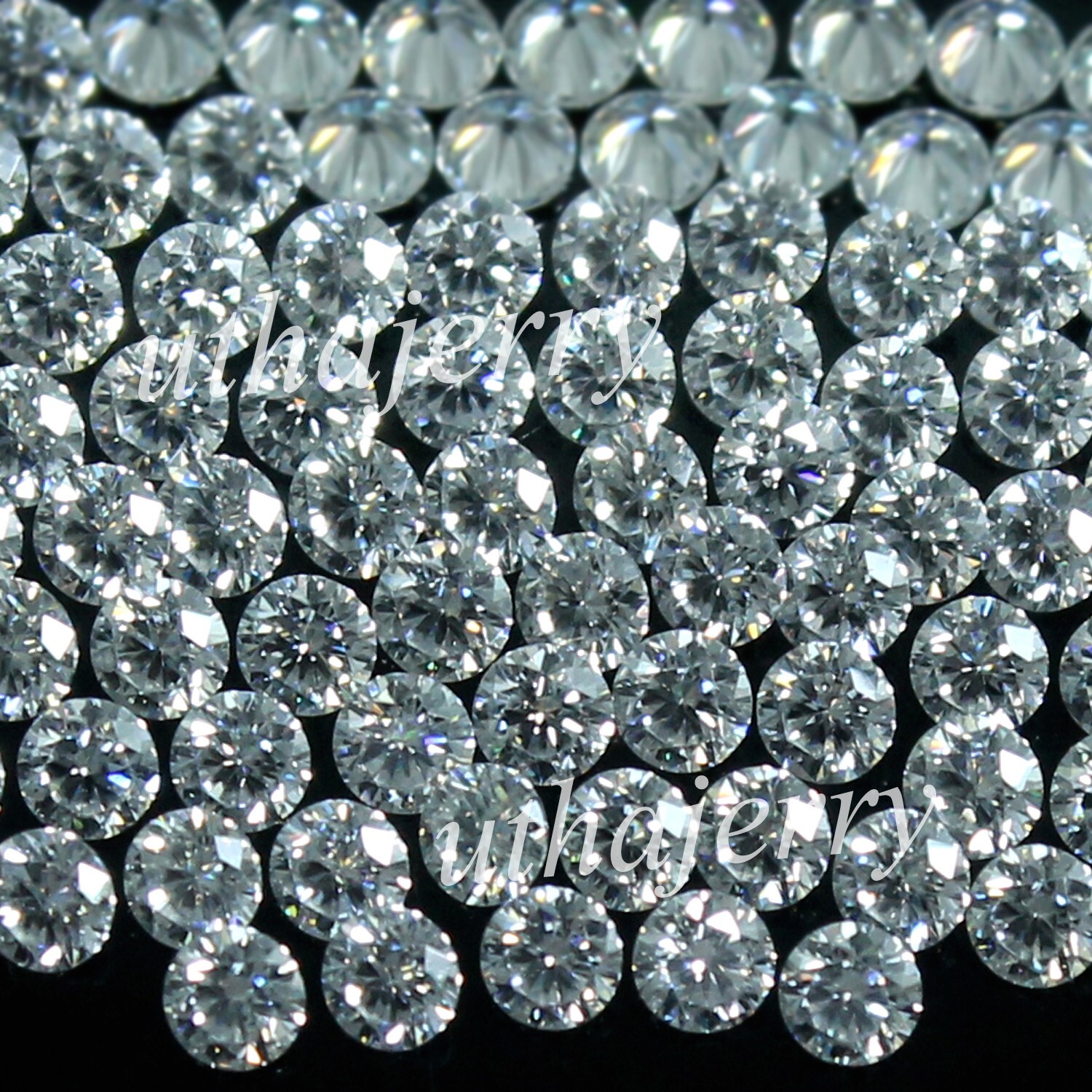 Natural 4.00 Ct VVS1 D Color Diamond HIP HOP Jewelry 0.80 MM Round 1000 Pcs Lot