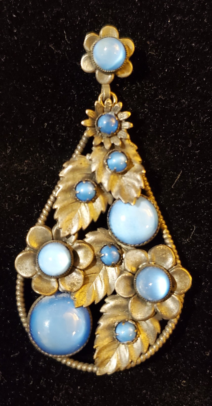 Vintage Neiger Brothers Czech Republic Pendant 1930s