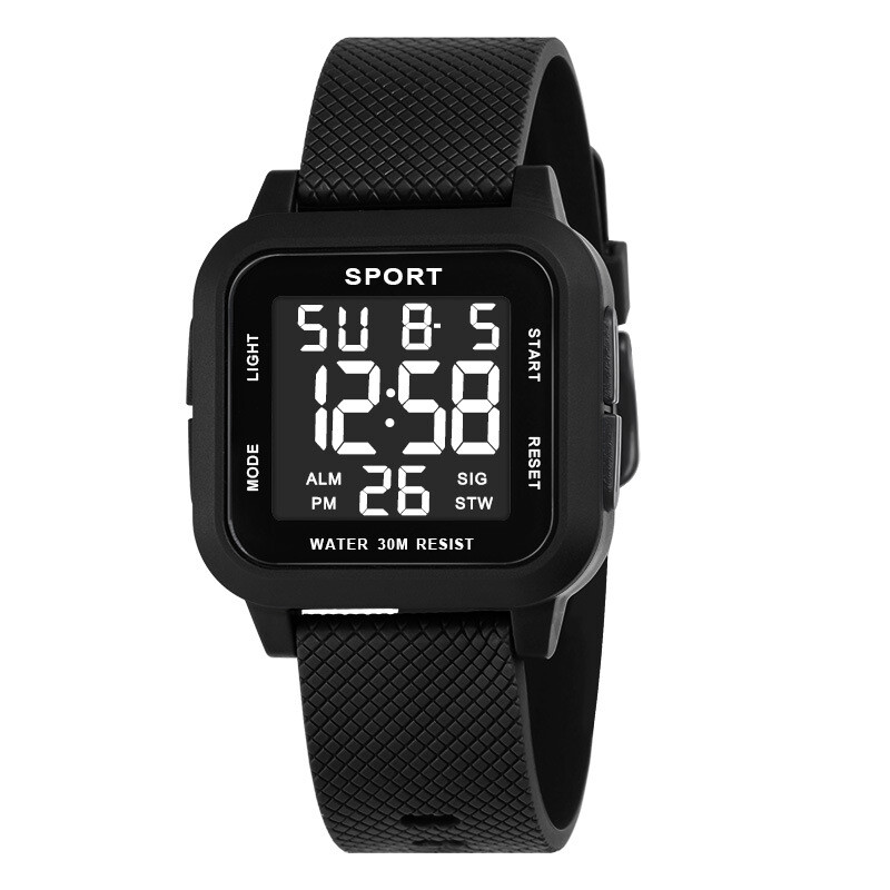 Men Waterproof Digital Sports Watch Military Tactical LED Backlight Wristwatch