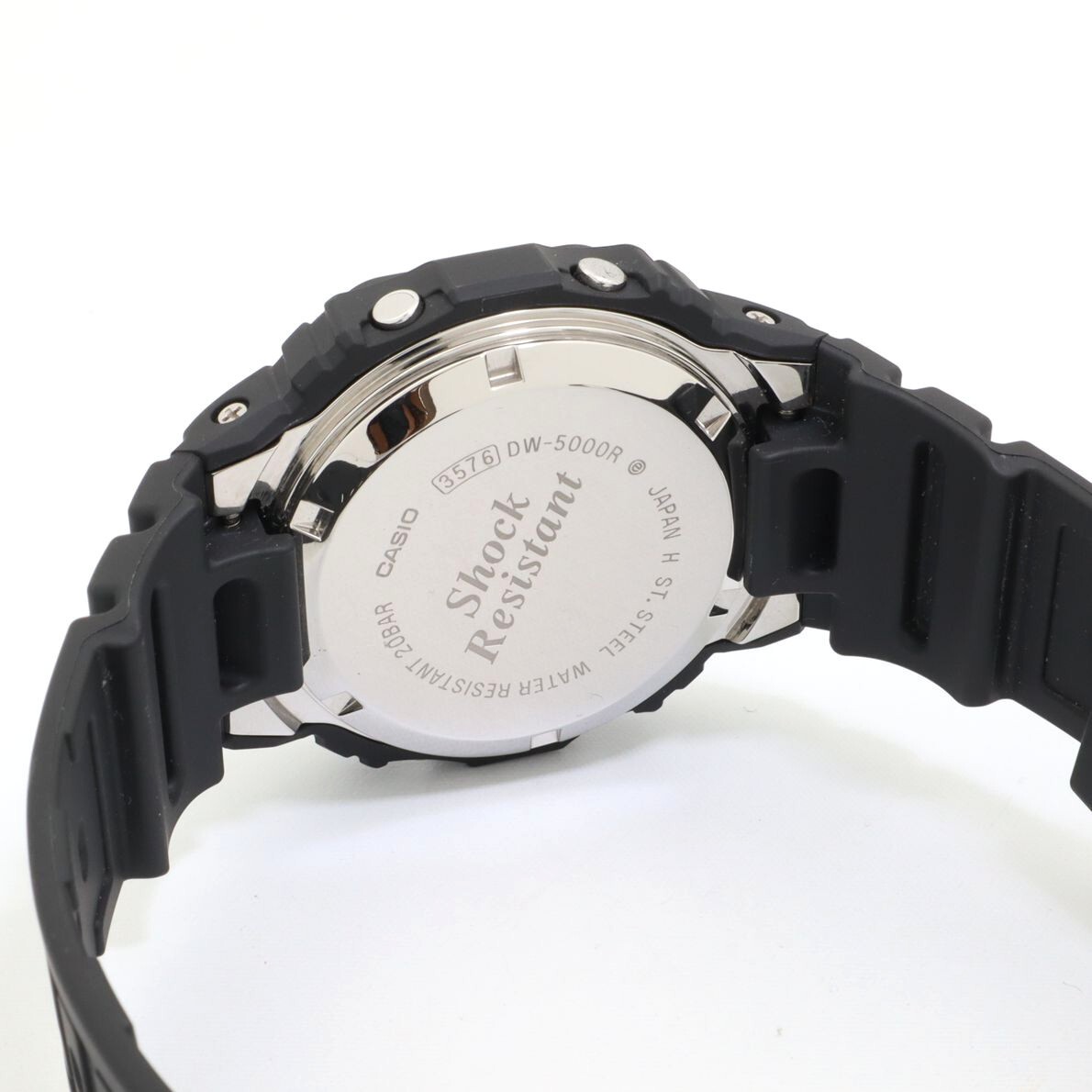 Very Good Condition Casio G-SHOCK Watch Reprint Model Quartz Black Red Men’s