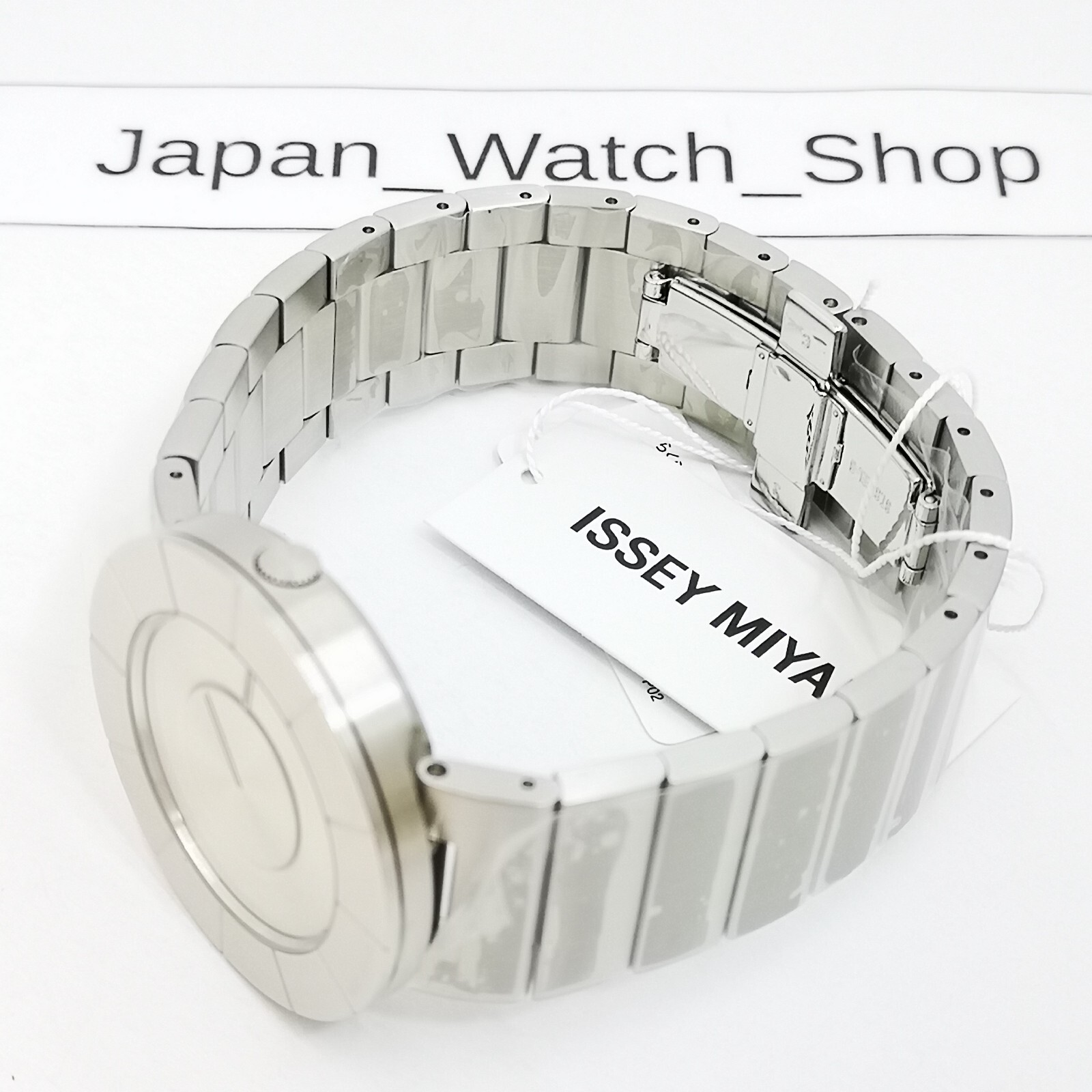 ISSEY MIYAKE TO Tio Yoshioka Tokujin design NY0N001 Silver Men Watch New in Box