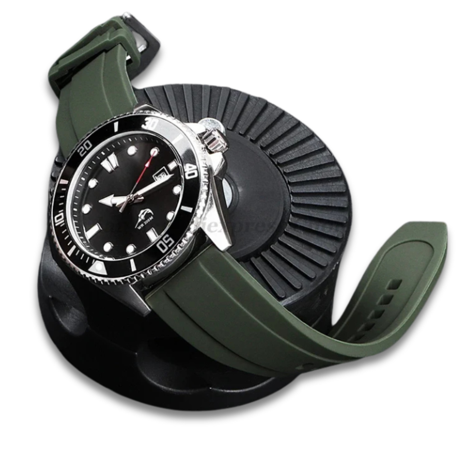 20mm 22mm FKM Rubber Watch Strap Quick Release Band for Seiko Dive Watch SKX007