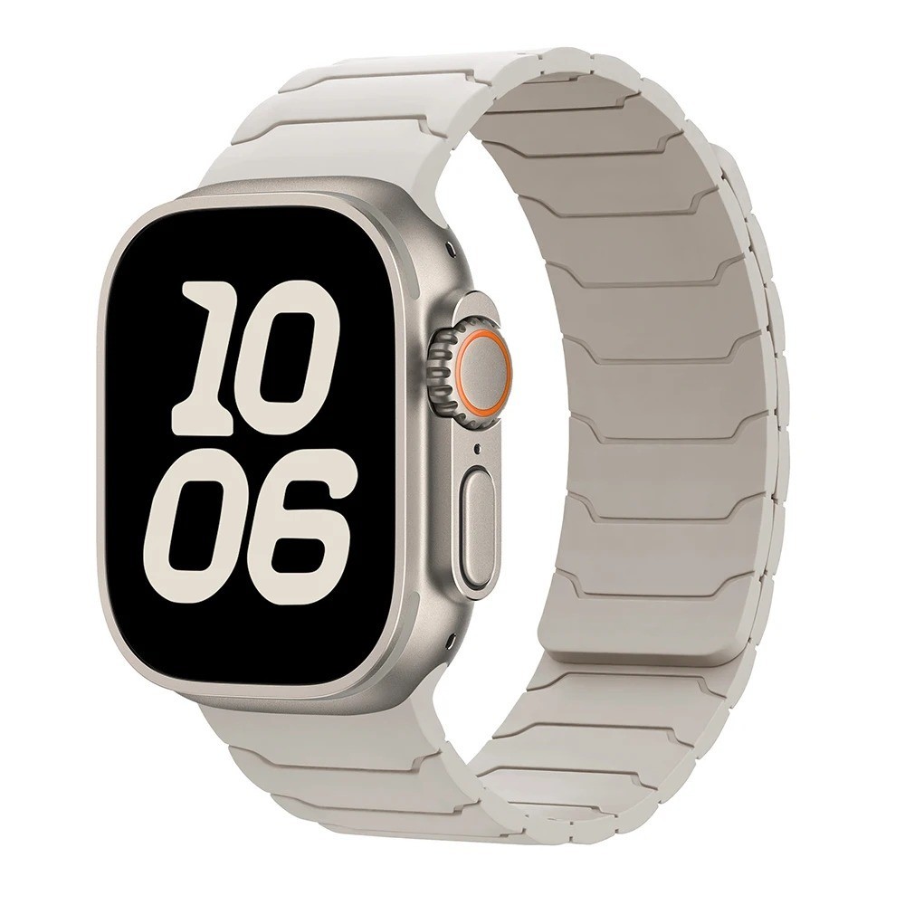 Magnetic Strap For iWatch Ultra 2 Series 10 9 8 7 SE 6 5 Silicone iWatch Band