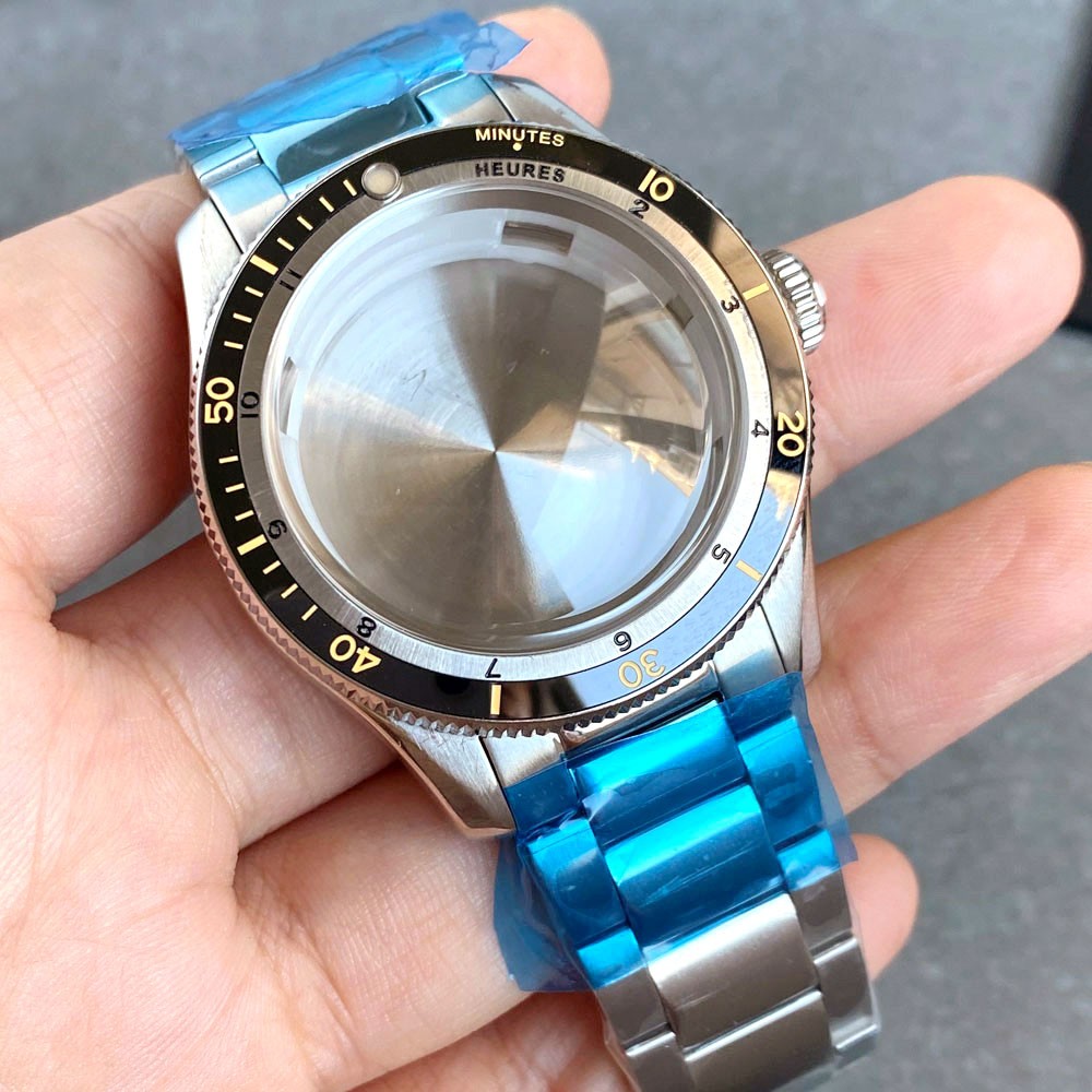 200M Waterproof Dive Watch Case 40mm Fit NH35 NH36 ETA2824 PT5000 SW200 Dial Set