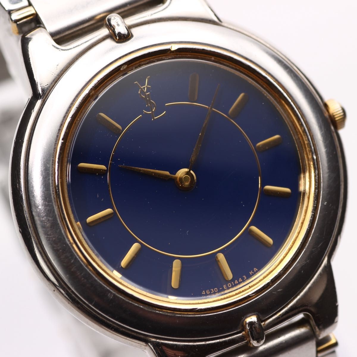 Rare Yves Saint Laurent Women’s Watch 90s Vintage Quartz 4625 E67269 Working