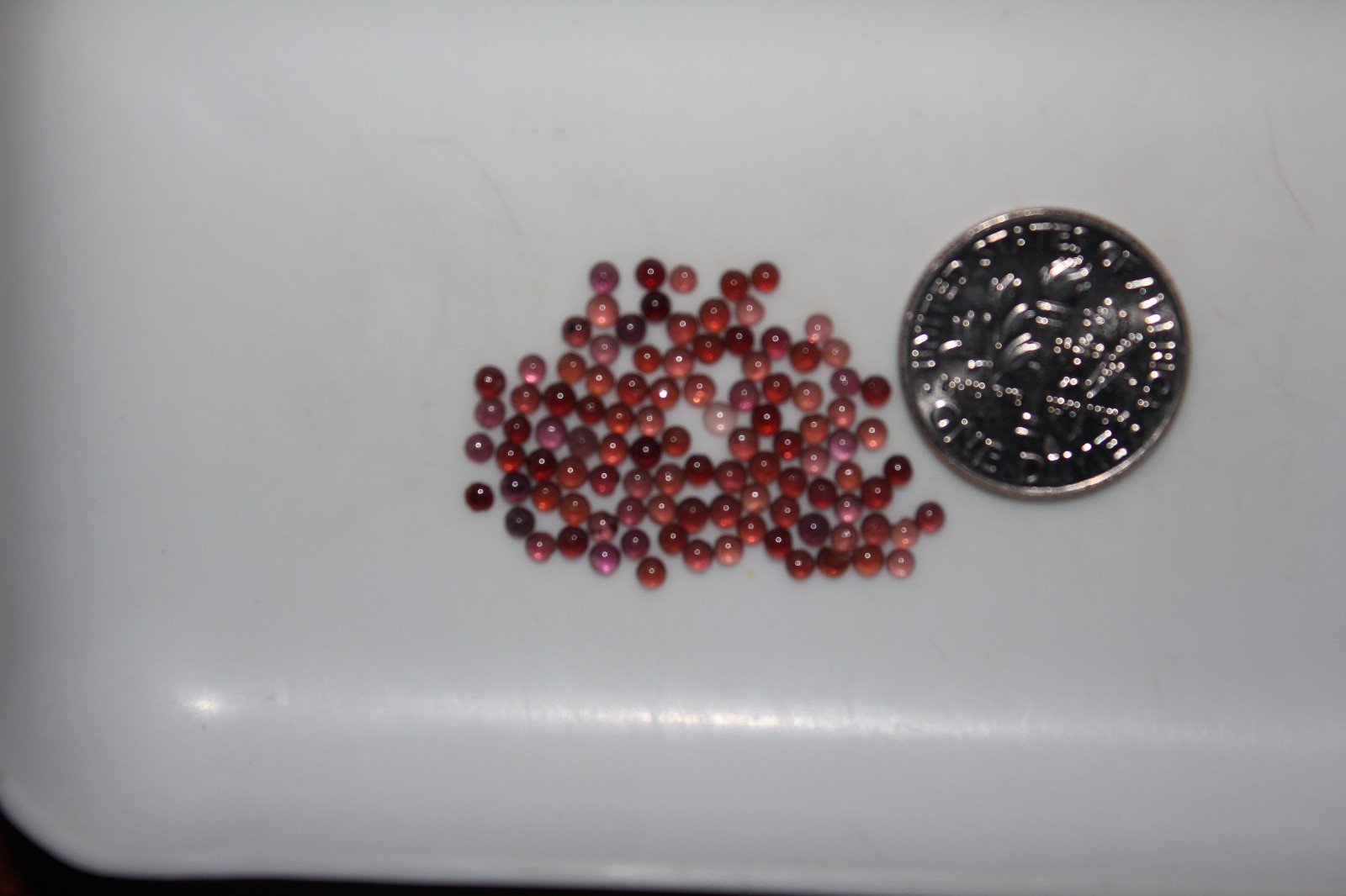 Almandine Garnet 2mm, 3mm, 4mm, 5mm, 6mm, 7mm, 8mm, 10mm, 12mm Round Cabochon(s)