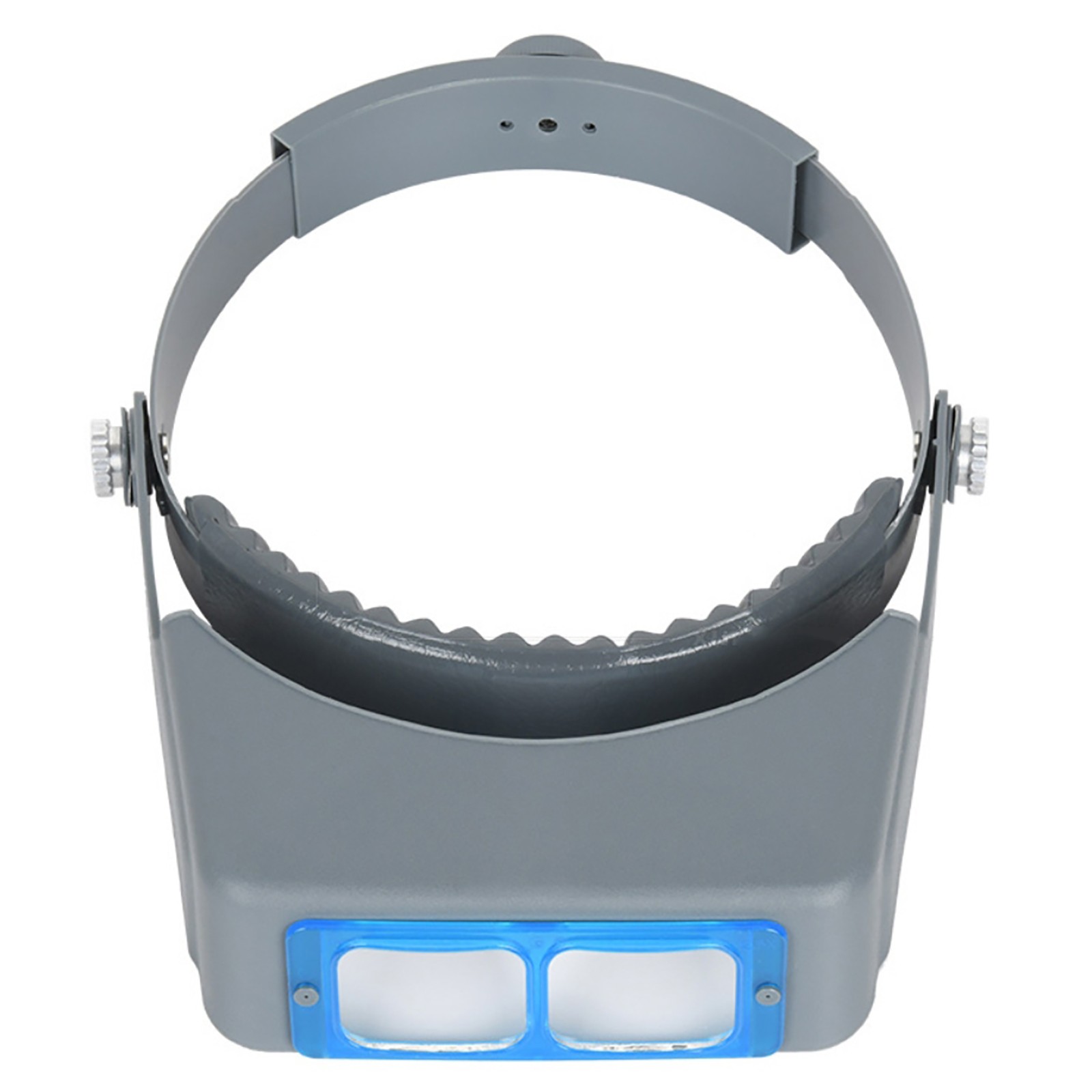 Headband Magnifier Glass+Lens Plate Optivisor Eye Loupe Watch Welding Head Visor