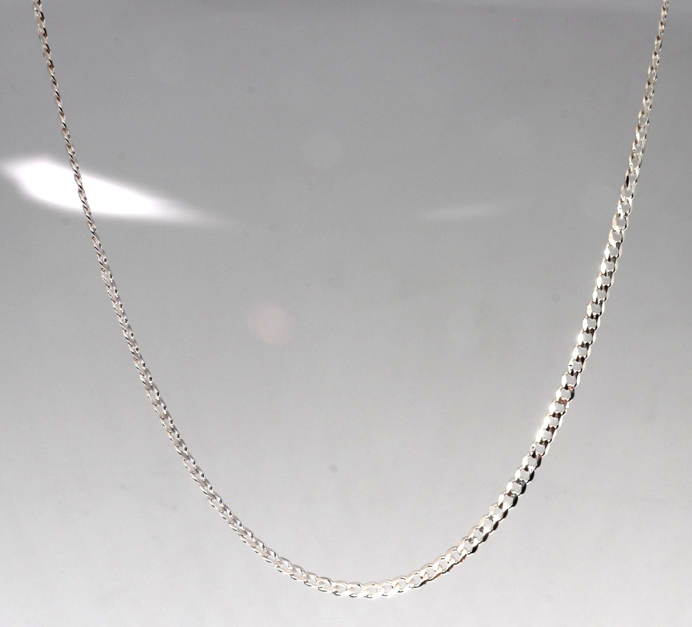 Bandmax 925 Sterling Silver Jewellery Necklace Chain 44cm Length