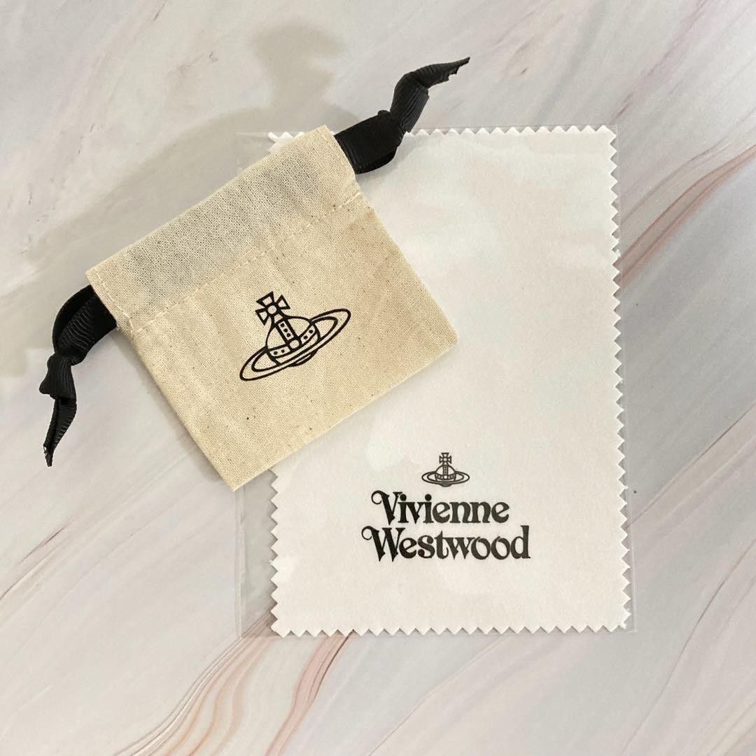 Vivienne Westwood AUGUSTINO choker necklace Buckle Silver with drawstring