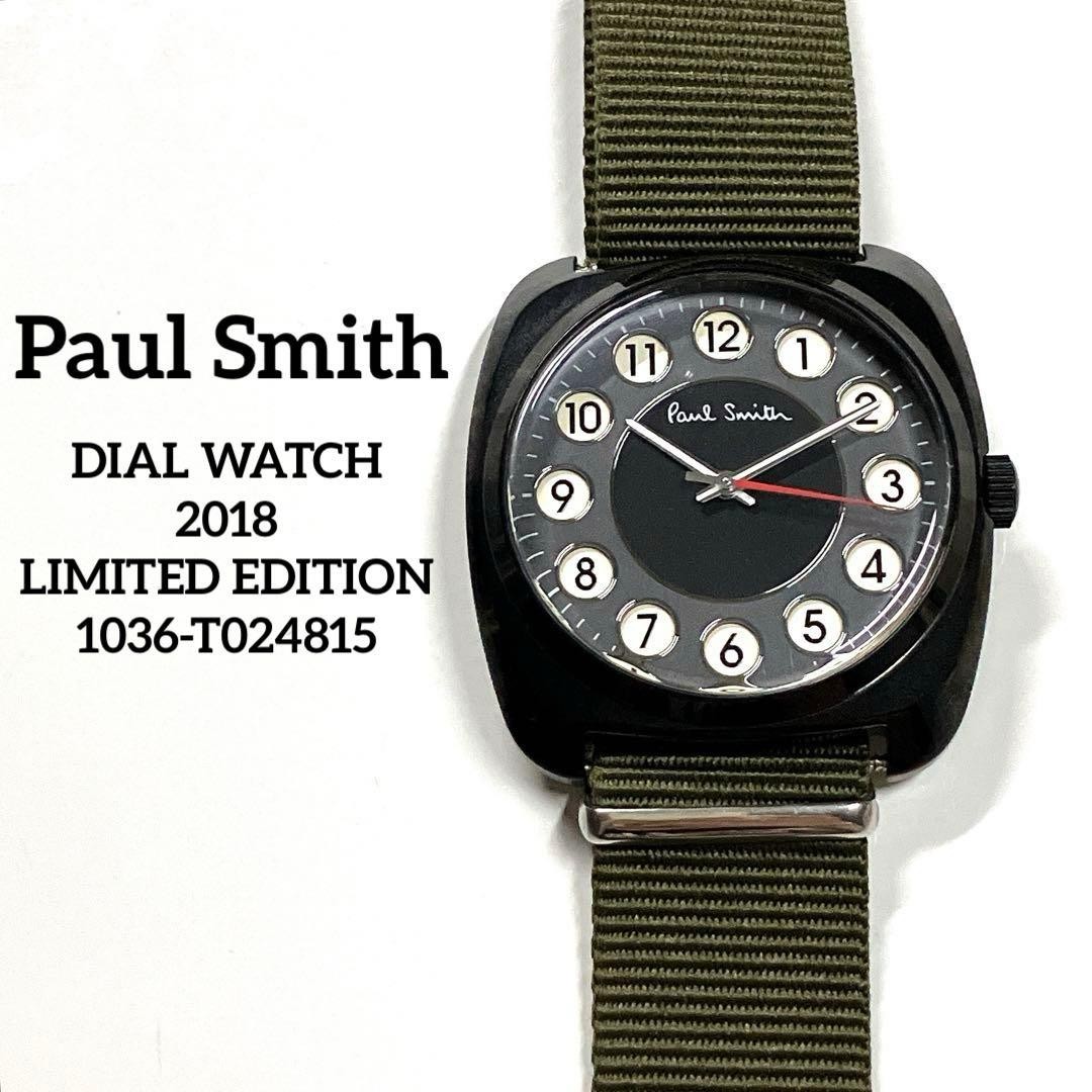 Paul Smith 1036-T024815 2018 Limited Edition Watch Black