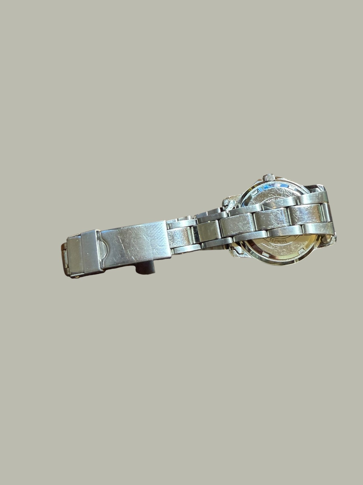 Swiss Army Women’s Stainless Steel Quartz Watch White Dial Date 100M Water