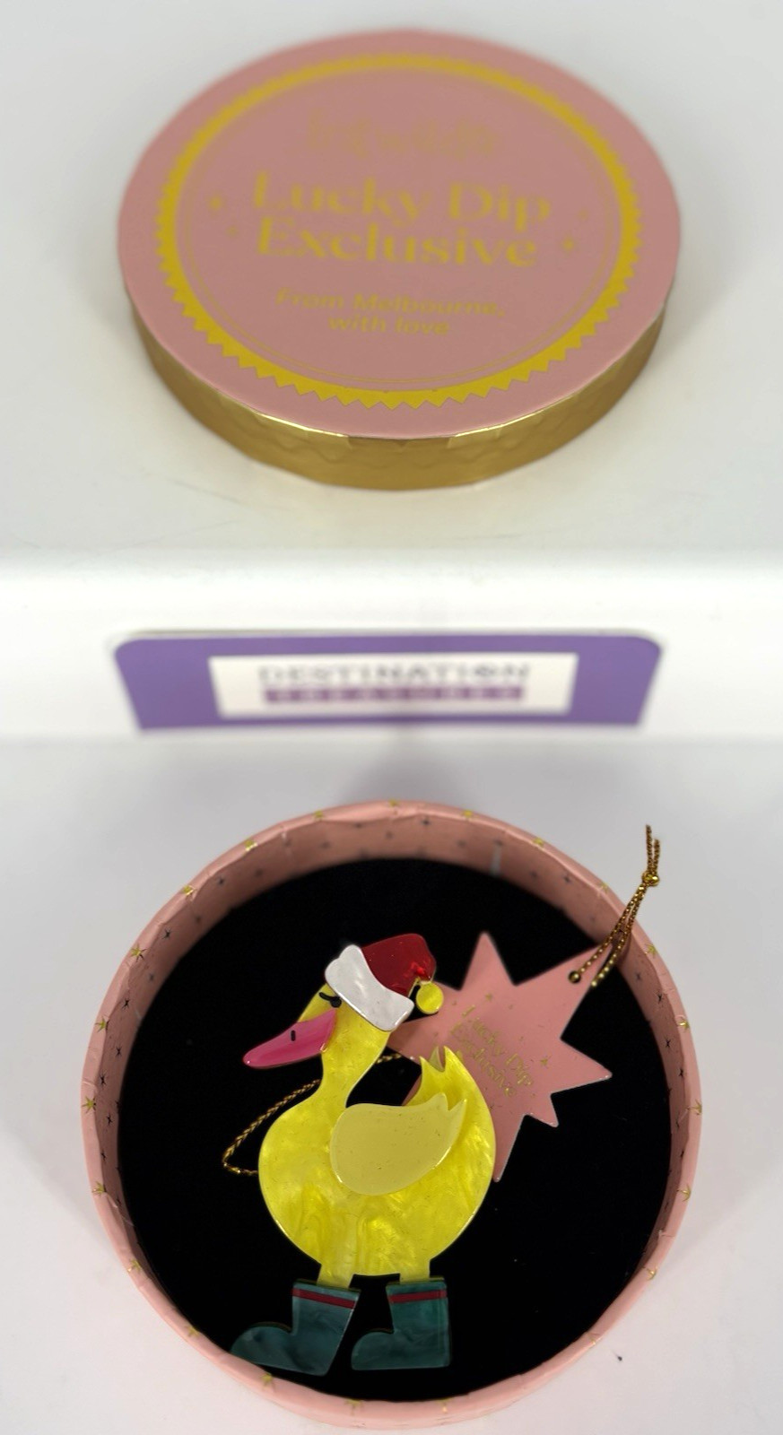 Erstwilder Merry Quack-mas Brooch Lucky Dip 2024 FLAWED PLS READ IN FULL