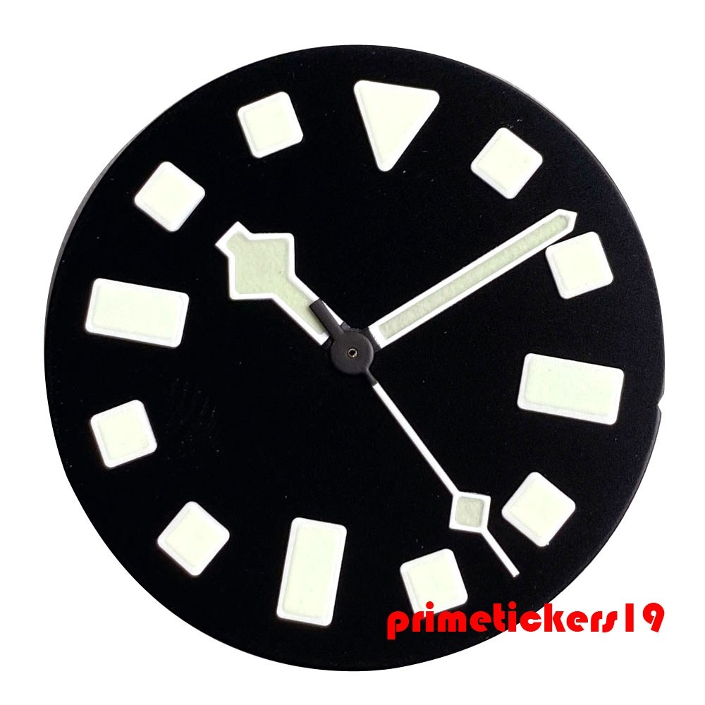 29mm Watch Dial+Snowflake Hands Set Fit NH35 NH36 NH38 ETA2824 PT5000 Mod Parts