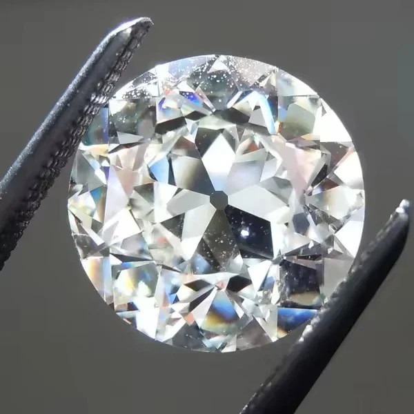 Wholesale Old European Cut Round 0.5-5ct D Color Moissanite Loose GRA VVS1