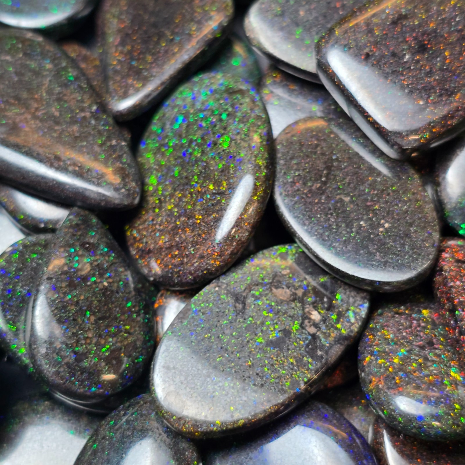 Andamooka Rainbow Matrix Opal – Hand-Picked from 500+ Available – Affordable Bul
