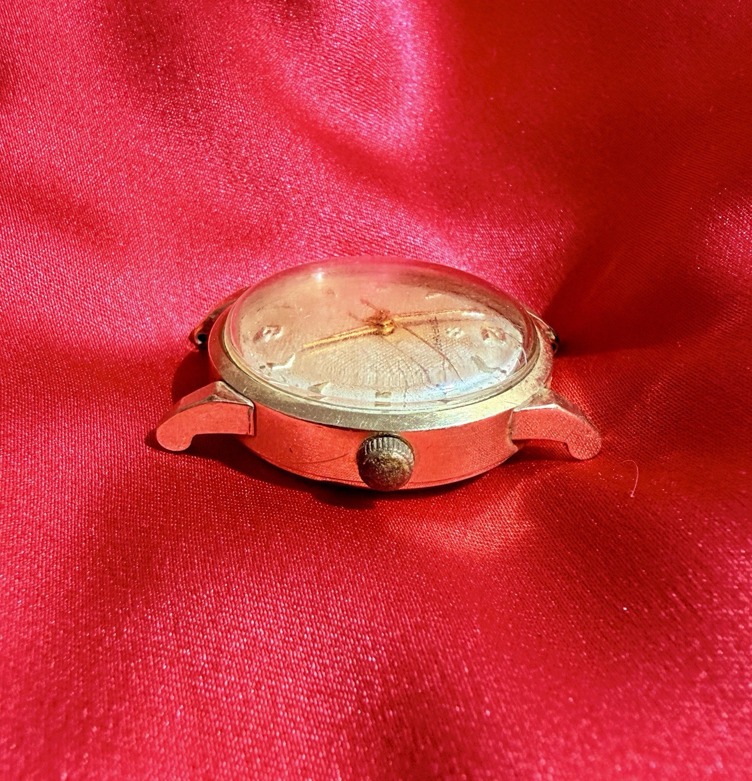 ETERNA MATIC Vintage Men’s Watch 14K Gold Filled (BEZZLE ONLY &FULLY FUNCTIONAL)