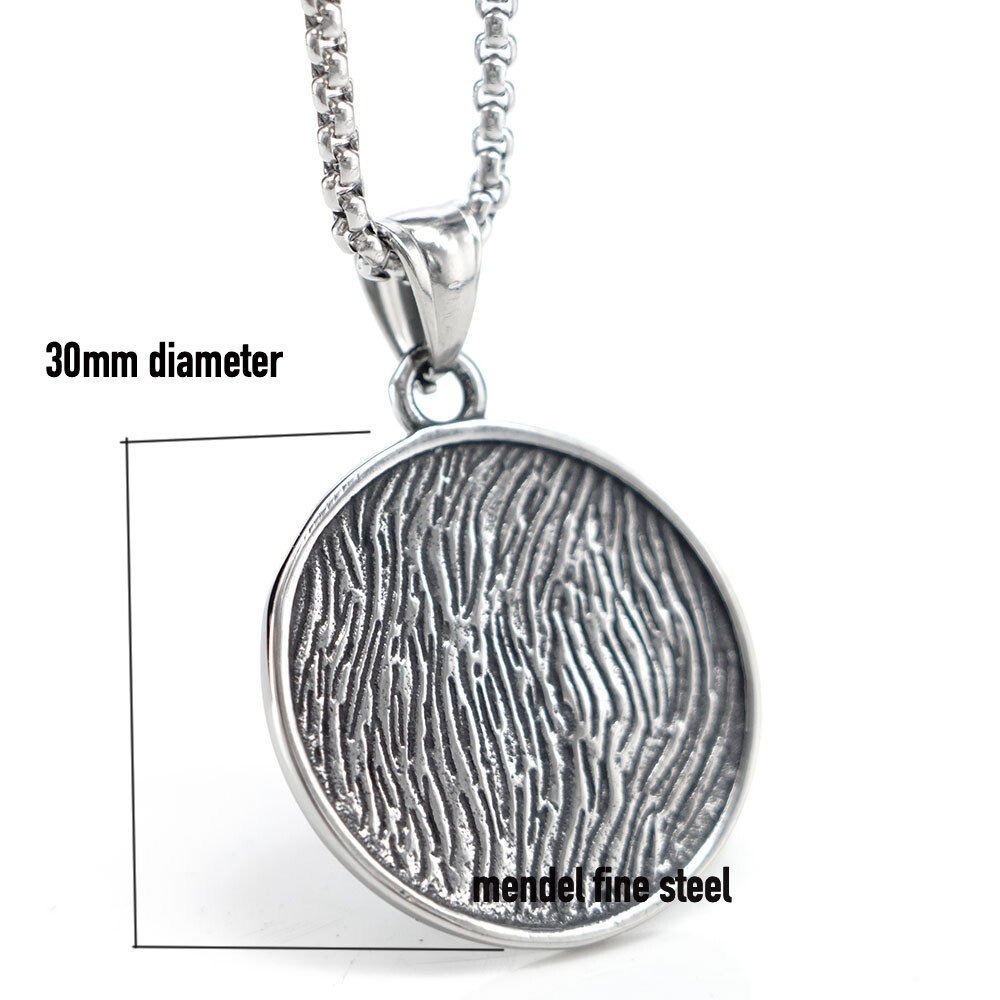 MENDEL Mens Womens Celtic Tree of Life Pendant Necklace Jewelry Set With Chain
